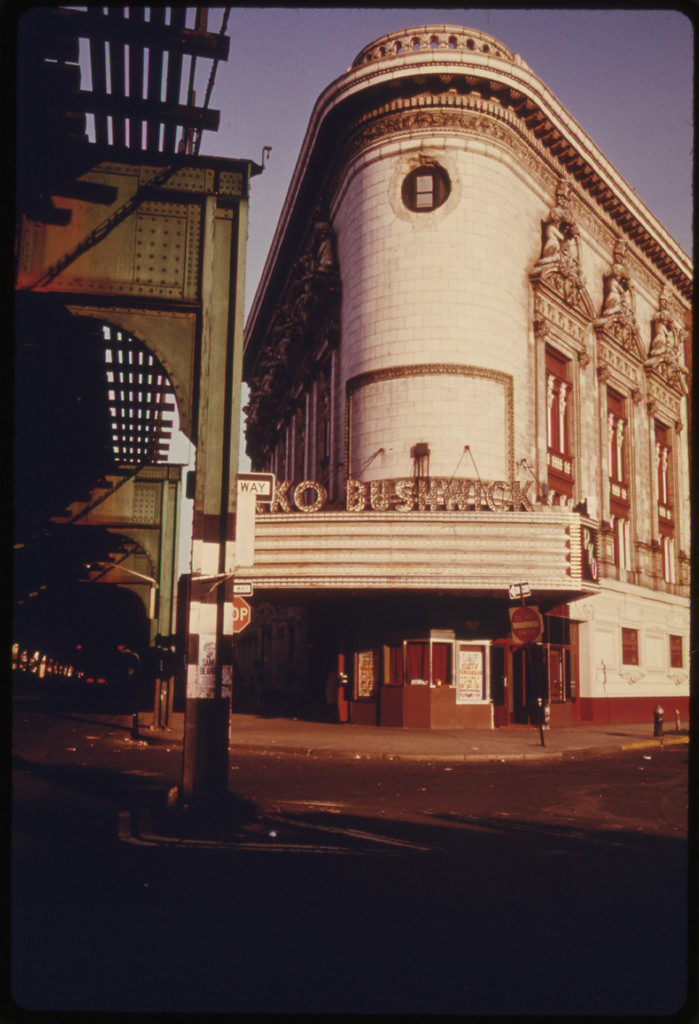 The RKO Bushwick Theatre - Vintage Photos of New York City in the 1970s