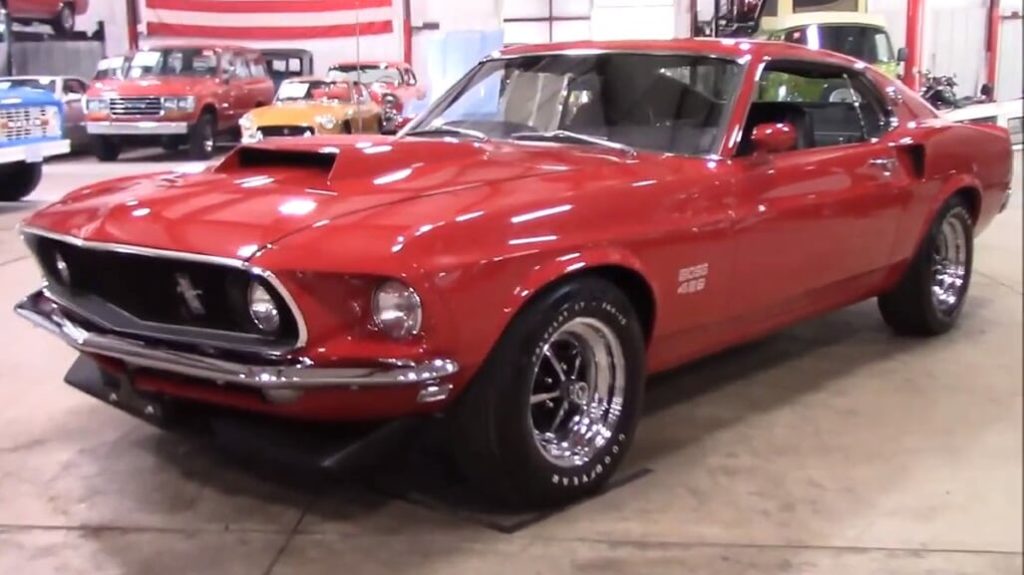 1969 Ford Mustang Boss 429 - Top 10 Classic Muscle Cars of The 50s, 60s & 70s