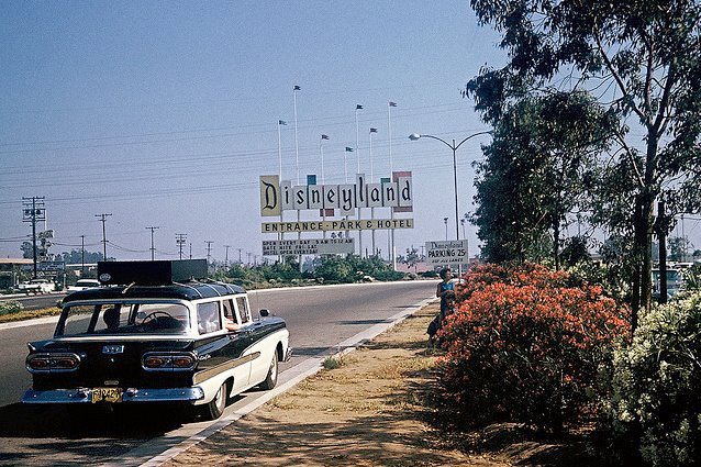 Harbor Boulevard - Vintage Disneyland Photos from the 50s